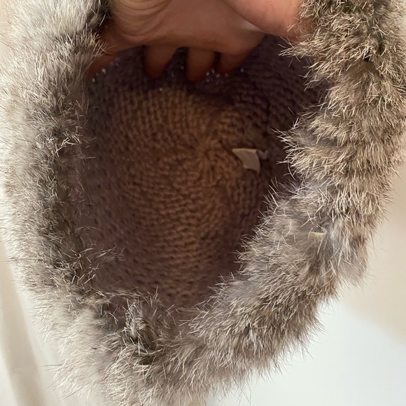 !SOLD! RABBIT FUR HAT - Picture 3 of 5